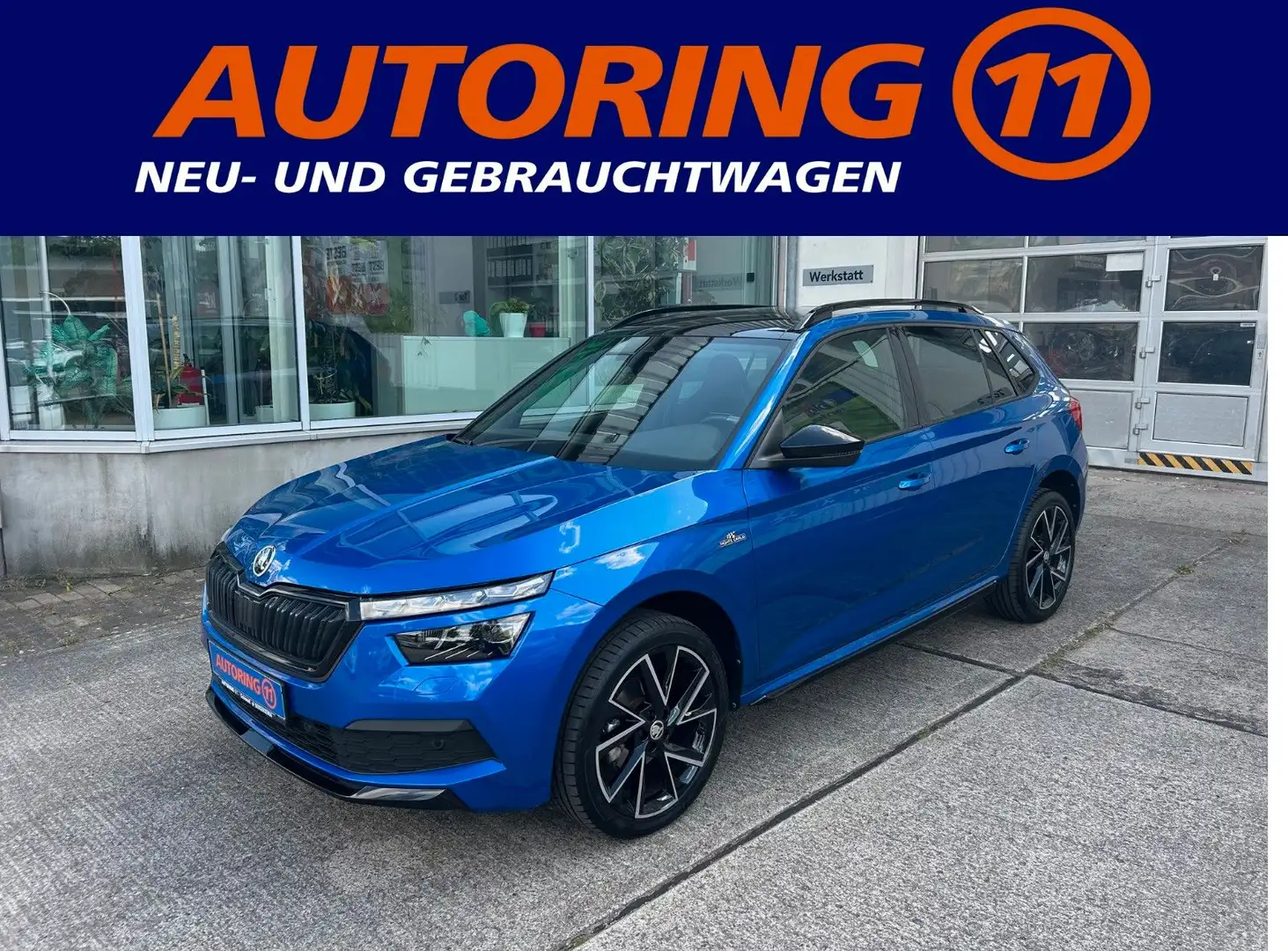 Skoda Kamiq Monte Carlo LED*PANORAMA*KAMERA*VIRTUAL Blau - 1
