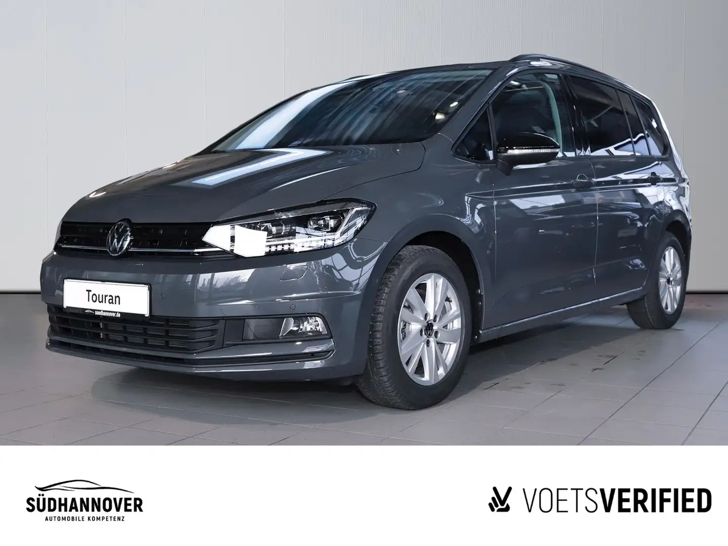 Volkswagen Touran Highline 1.5 TSI DSG AHK+PANO+NAVI+LED Grau - 1