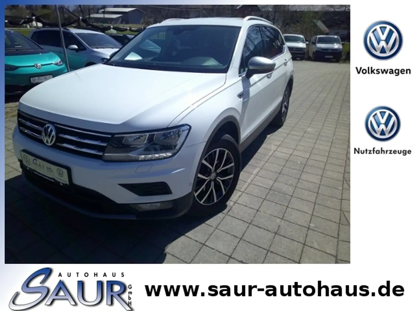 Volkswagen Tiguan Allspace Comfortline 4Motion 2.0 TDI*DSG*AHK*StdHzg*Navi*R Bianco - 1