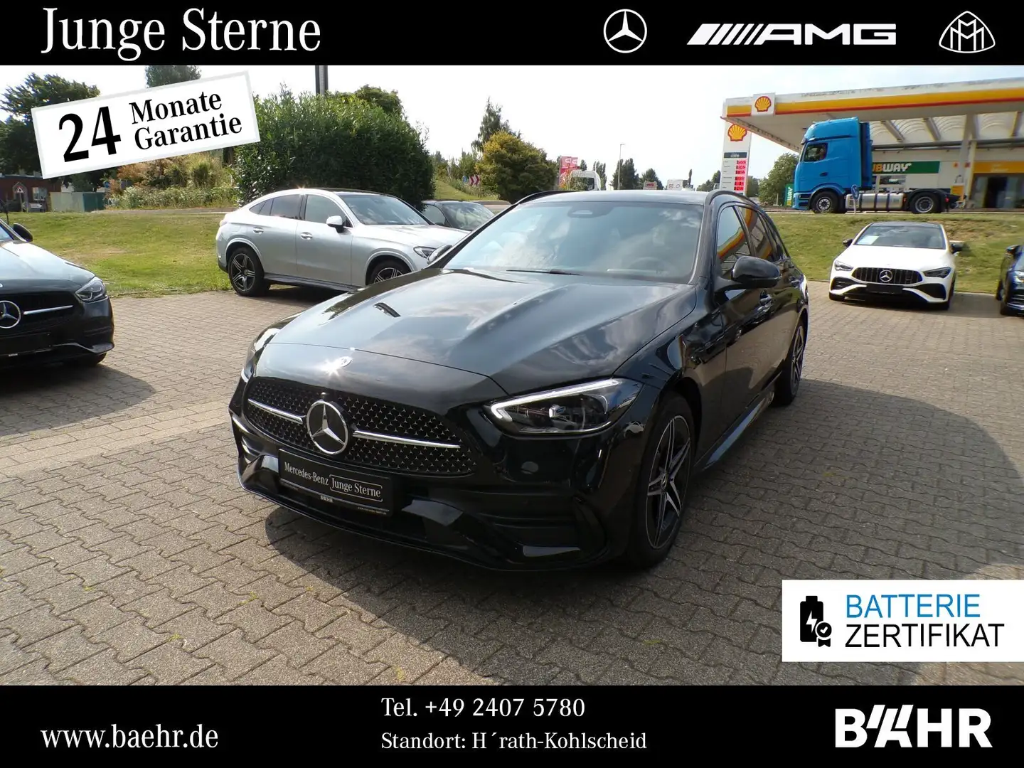 Mercedes-Benz C 300 C 300 de T AMG+Night/MBUX/Digital-Light/360°/18" Schwarz - 1
