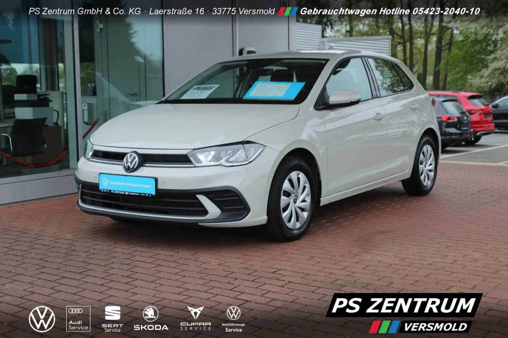 Volkswagen Polo 1.0 Life LED NAVIapp GJR SHZ Bluetooth Navi Grau - 2