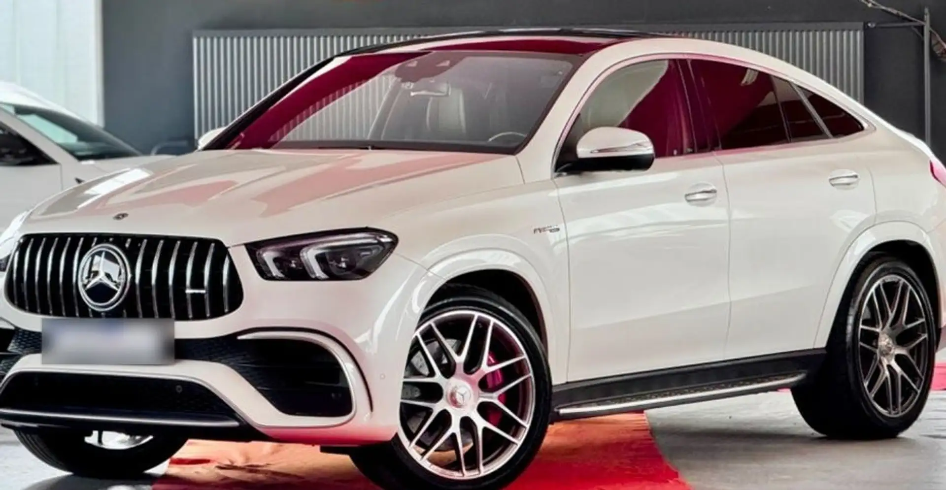 Mercedes-Benz GLE 63 AMG Coupé S 4Matic+ Aut. Blanc - 1
