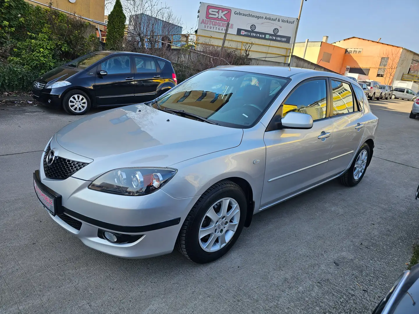 Mazda 3 1.6 Sport Aut. Comfort Silber - 1