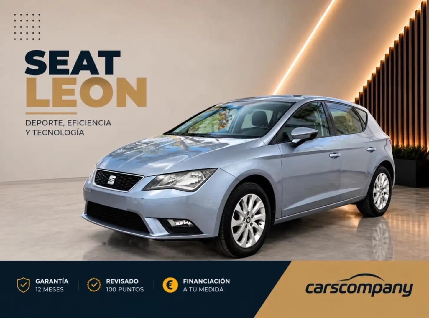 SEAT Leon 1.2 TSI S&S Style 110 Azul - 2