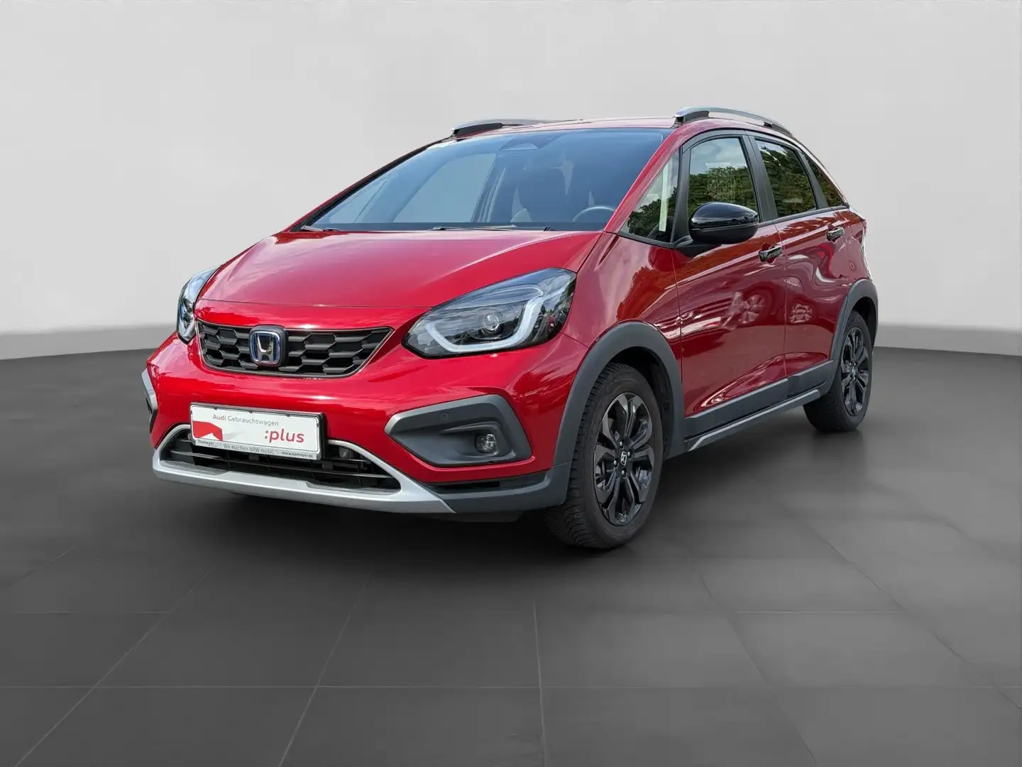 Honda Jazz 1.5 i-MMD Hybrid CROSSTAR ADVANCE NAVI LED Rot - 2