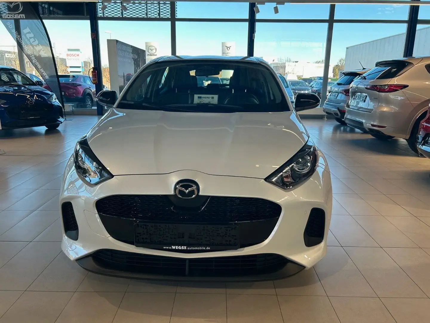 Mazda 2 Hybrid Lim.Exclusive-line Bílá - 2