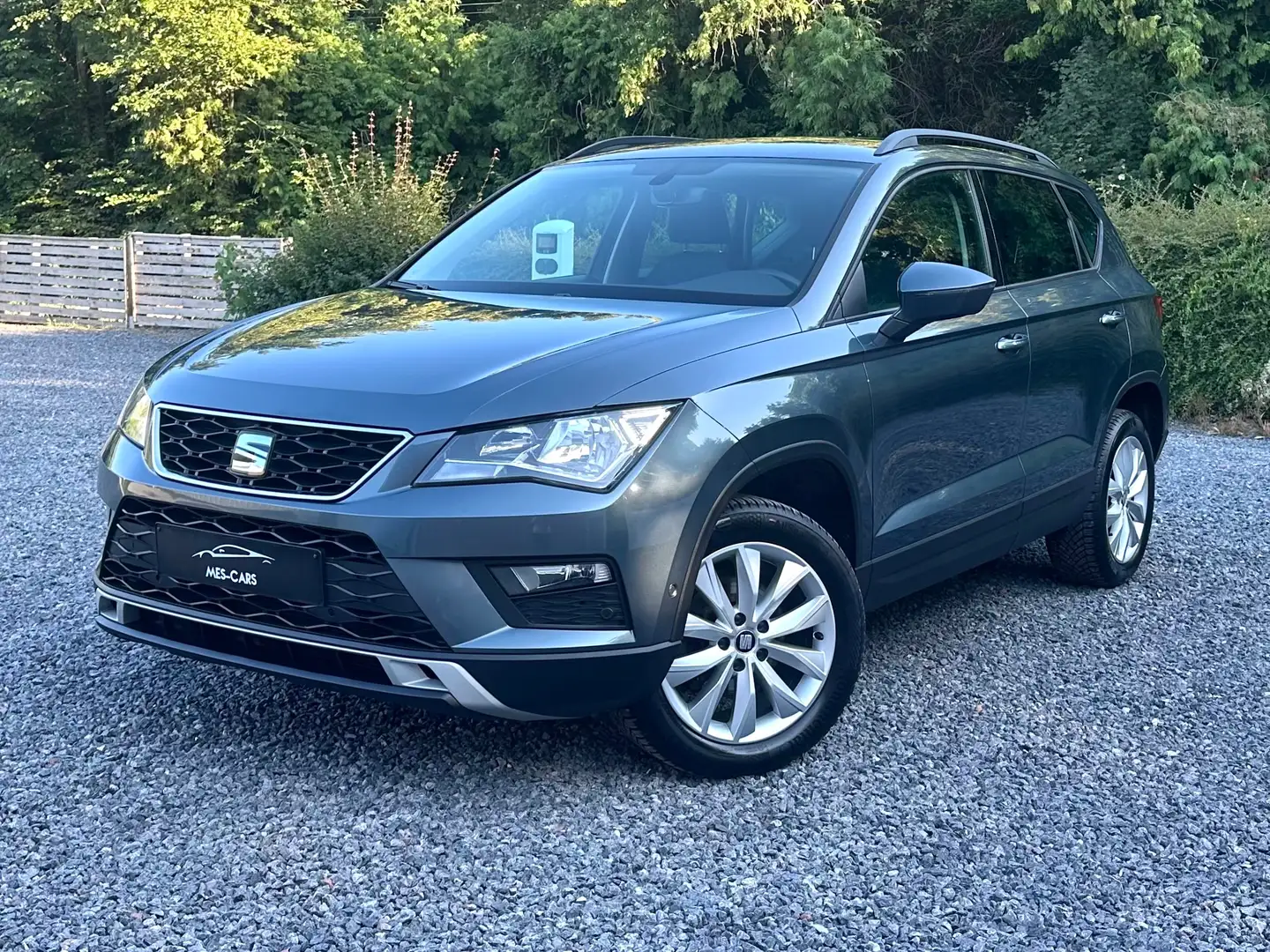 SEAT Ateca 1.6TDI - 115CV / Caméra CarPlay Led 2020 TVA Grijs - 1