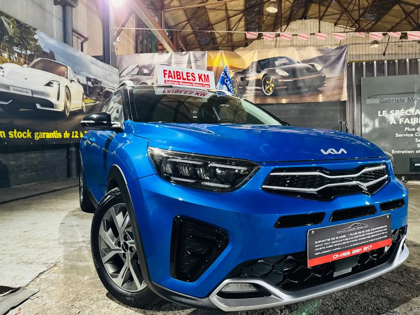 Kia Stonic 1.0T GT Line - CarPlay Camera Garantie 2029 Bleu - 2