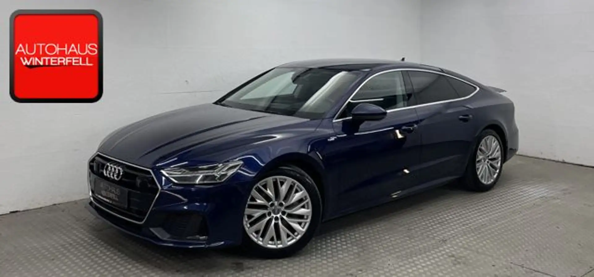 Audi A7 Sportback 45 TFSI S line MEMO+360+HUD+ACC+ Blau - 1