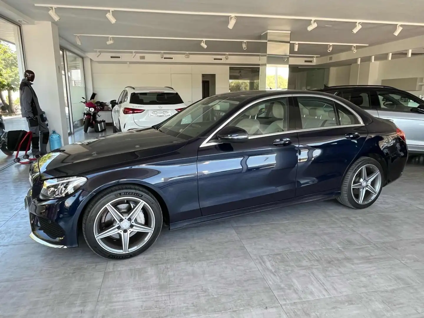 Mercedes-Benz C 220 d Premium Blu/Azzurro - 2