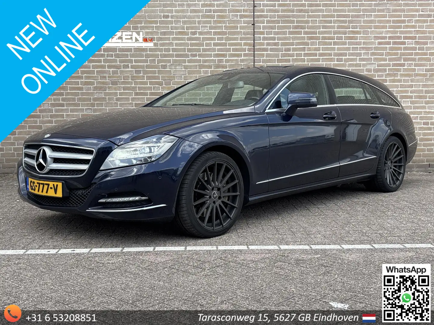Mercedes-Benz CLS 350 Shooting Brake CDI 4-Matic | Luchtvering | Leder | Blauw - 1