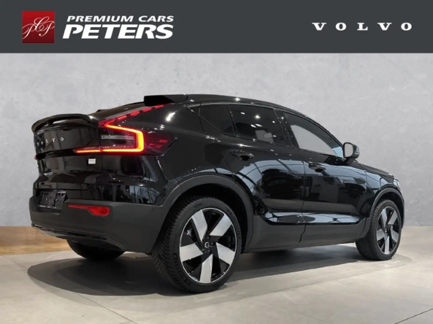 Volvo C40 Ultimate Pure Electric TM StandHZG AHK Panorama Na Negru - 2