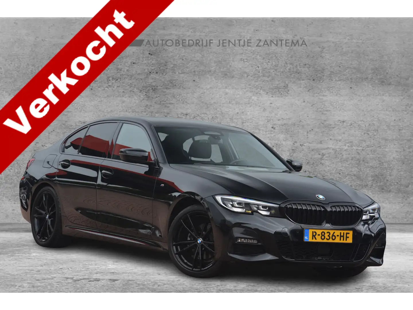 BMW 320 3-serie 320d xDrive High Executive | M-pakket | Ha Zwart - 1