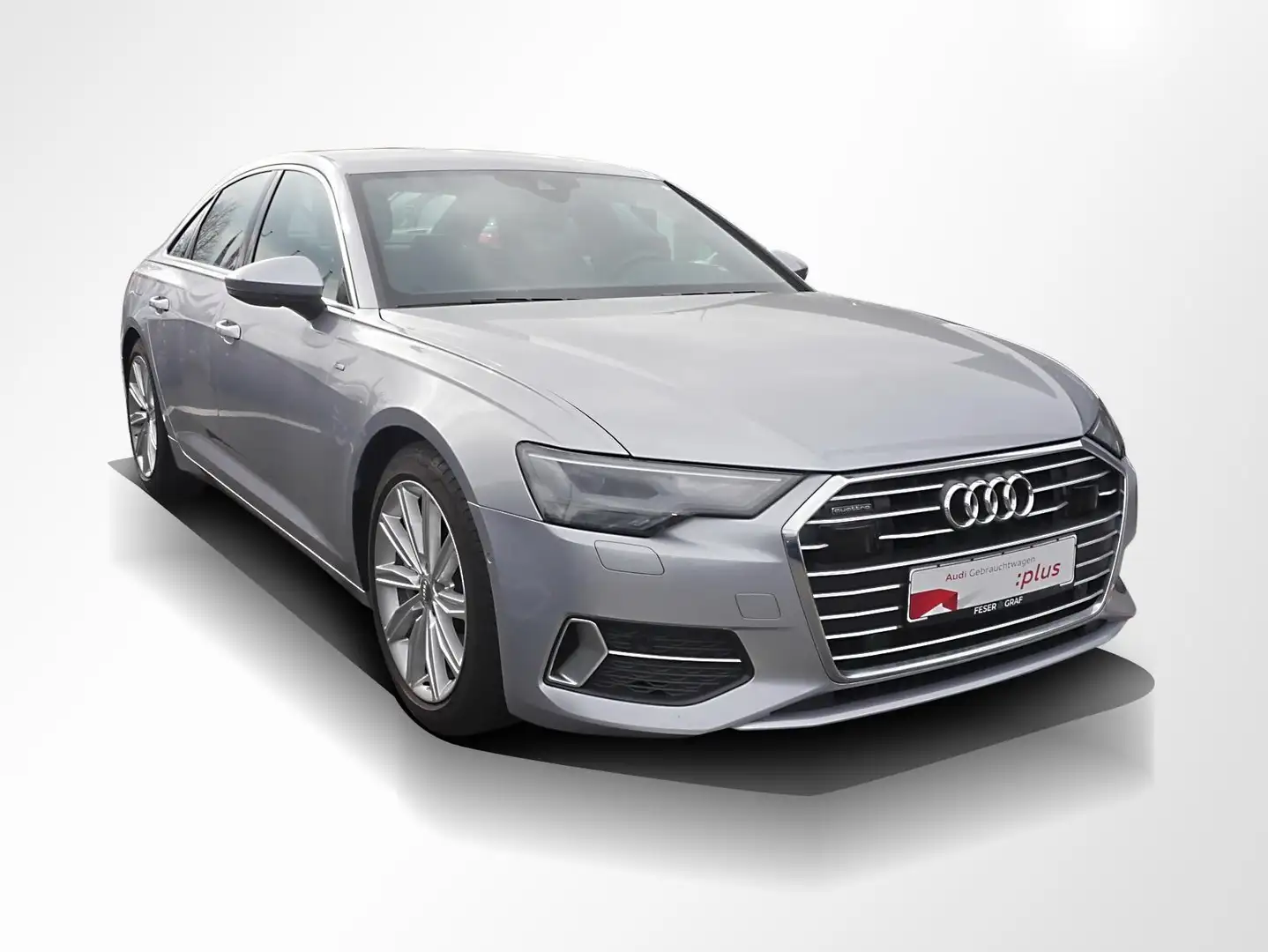 Audi A6 Lim. 50 TFSI e qu S line Int ACC AHK LED Navi Argent - 2