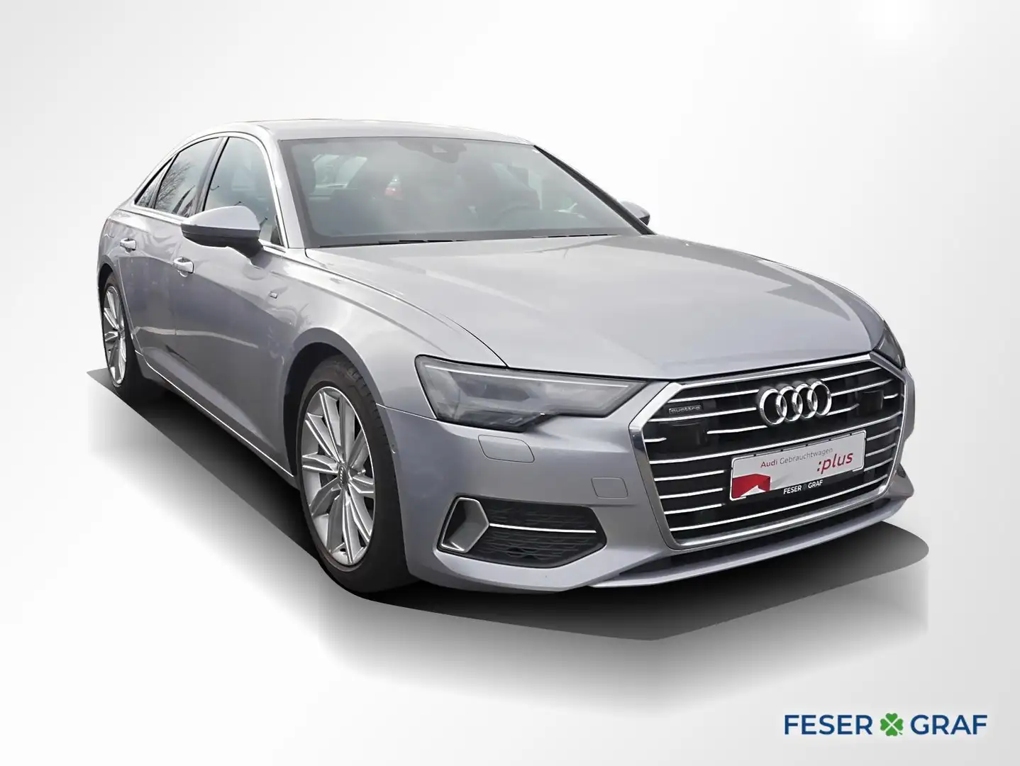 Audi A6 Limousine 50 TFSI e quattro sport S line AHK RüKa Silber - 2