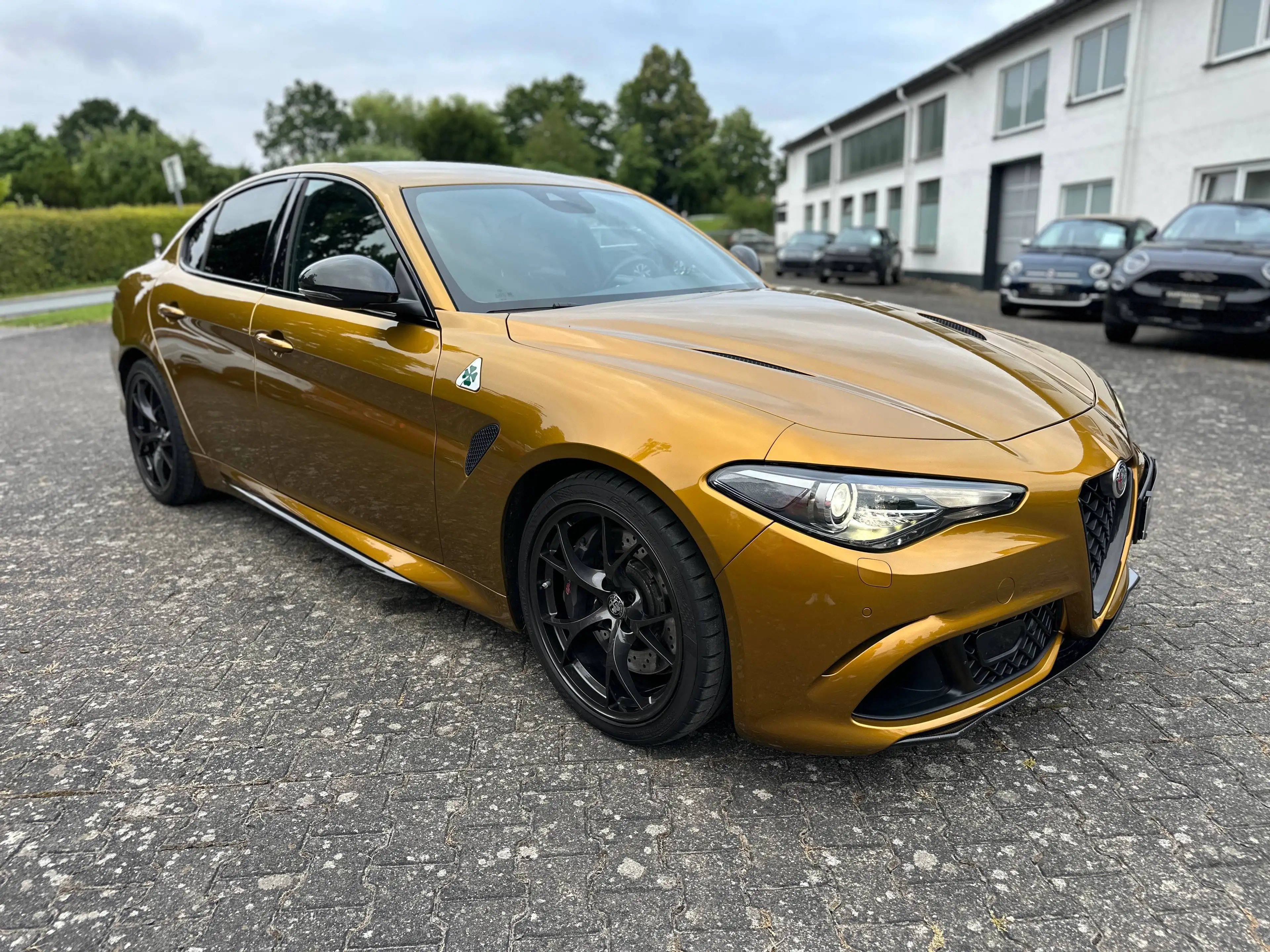 Alfa Romeo Giulia Quadrifoglio 510PS OCRA LIPARI — photo 7