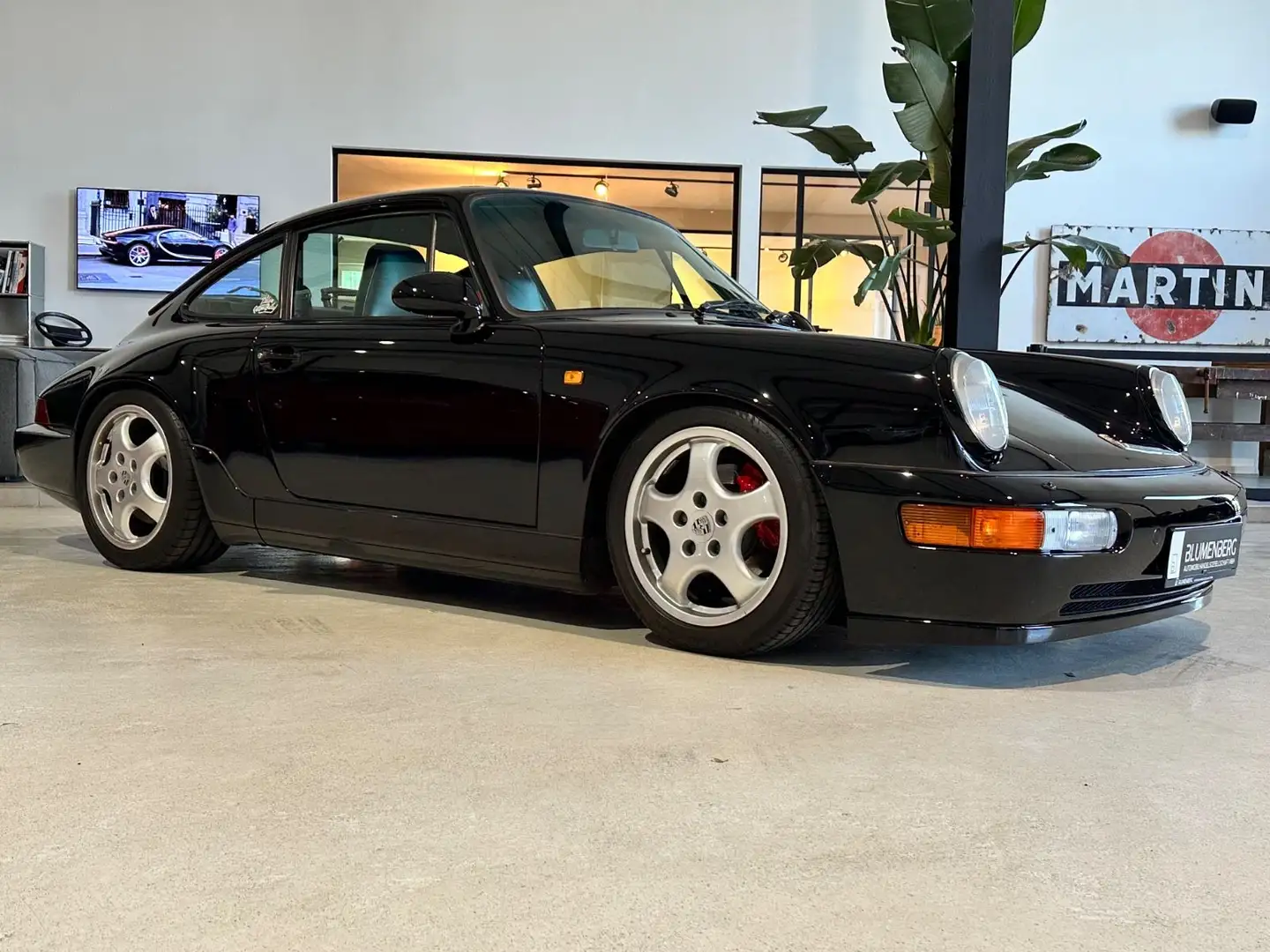 Porsche 964 Carrera 2 *Schalter, Vollleder, Turbositze Schwarz - 2
