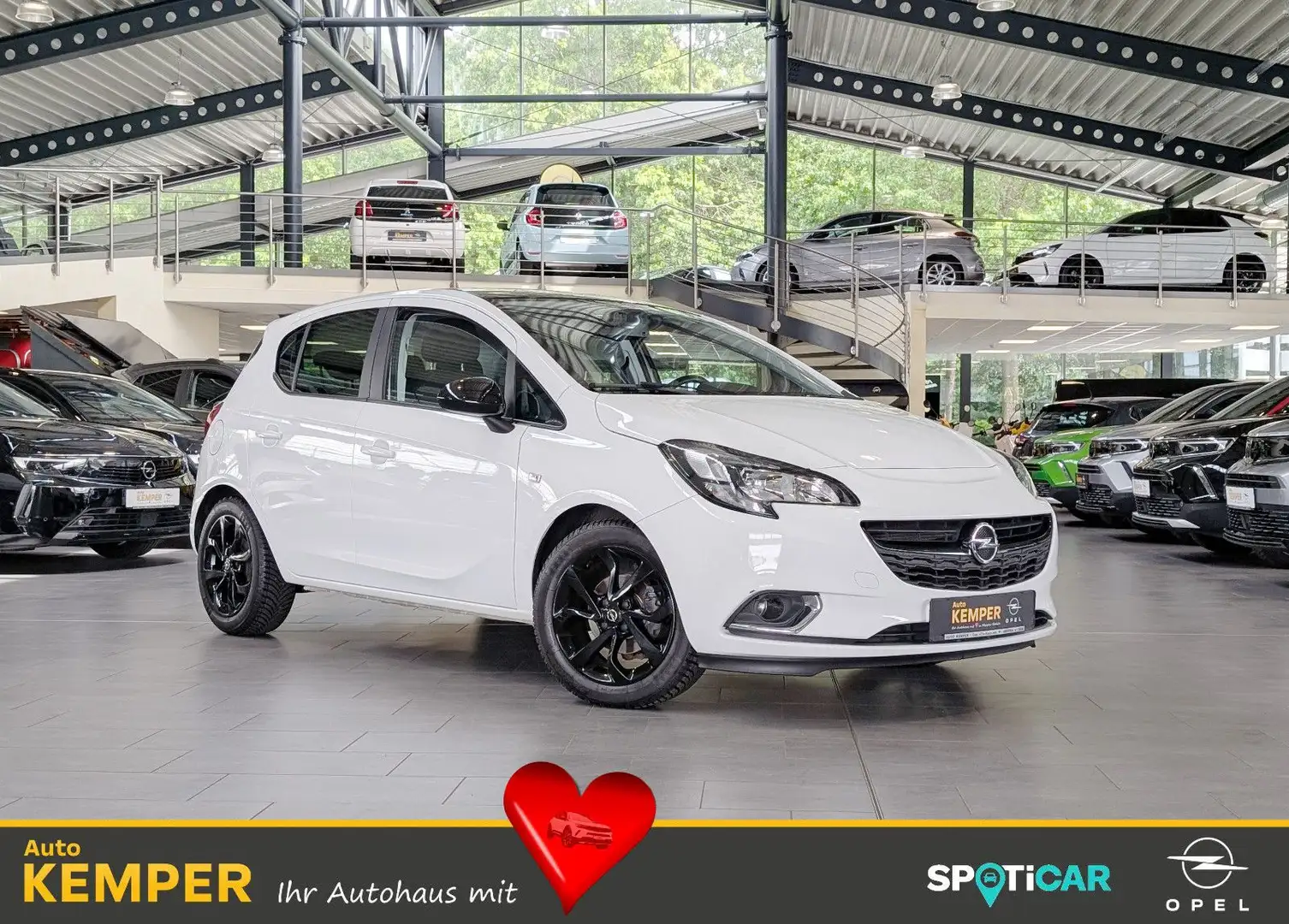 Opel Corsa 1.4 Color Edition *PDC*SHZ* Blanc - 1