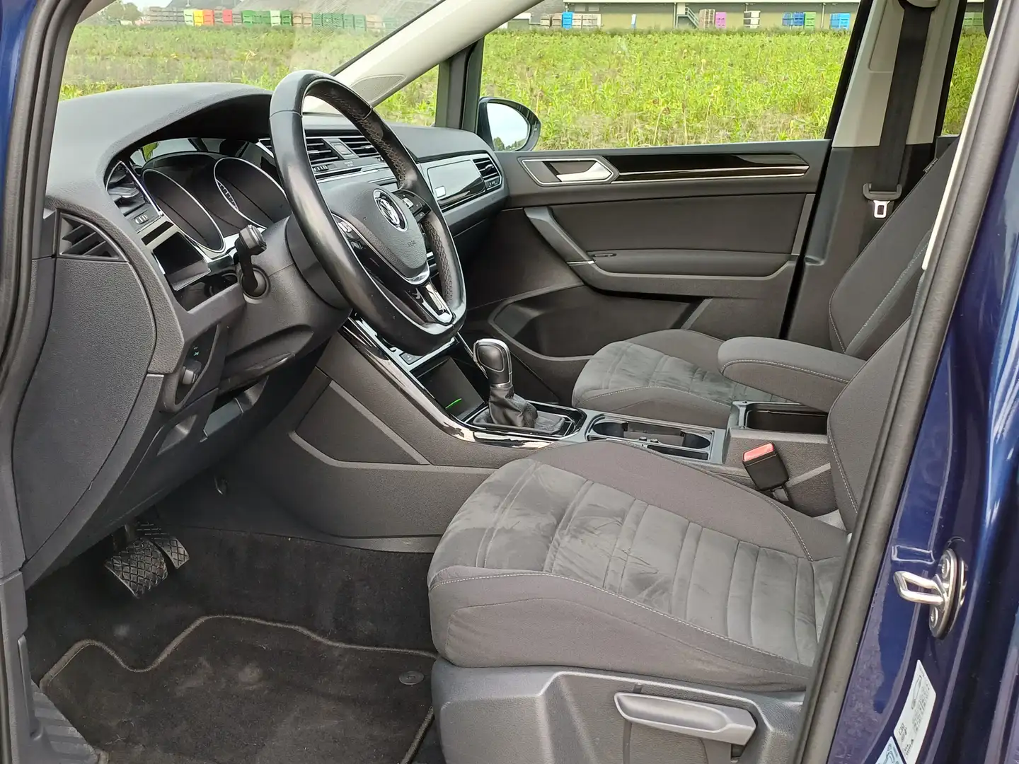 Volkswagen Touran 1.8 TSI Highline /180 PK!/Pano/Camera/Cruise/Navi/ Bleu - 2
