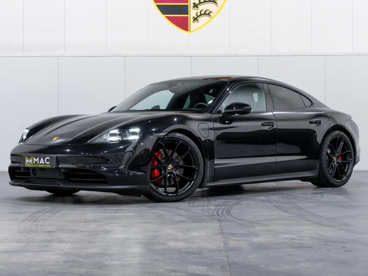 Porsche Taycan 4S Sedan Perf Batt+/Achteras/Pas Displ/Sportstoel Noir - 1
