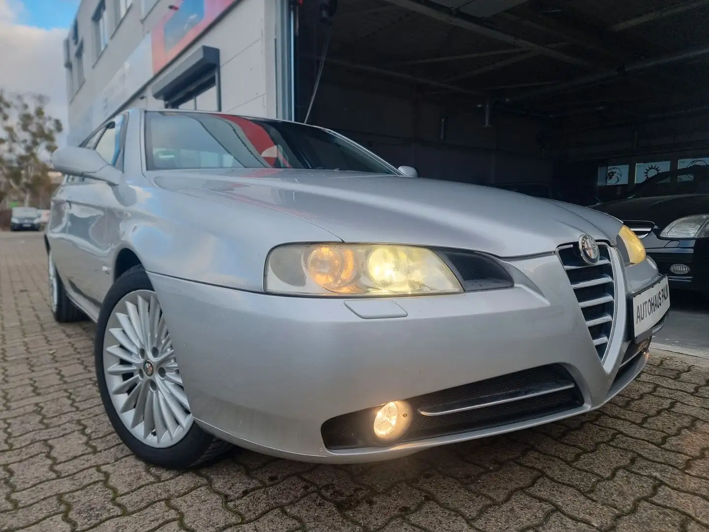 Alfa Romeo 166 2.4 JTD 20V Distinctive  Schaltger Silber - 2