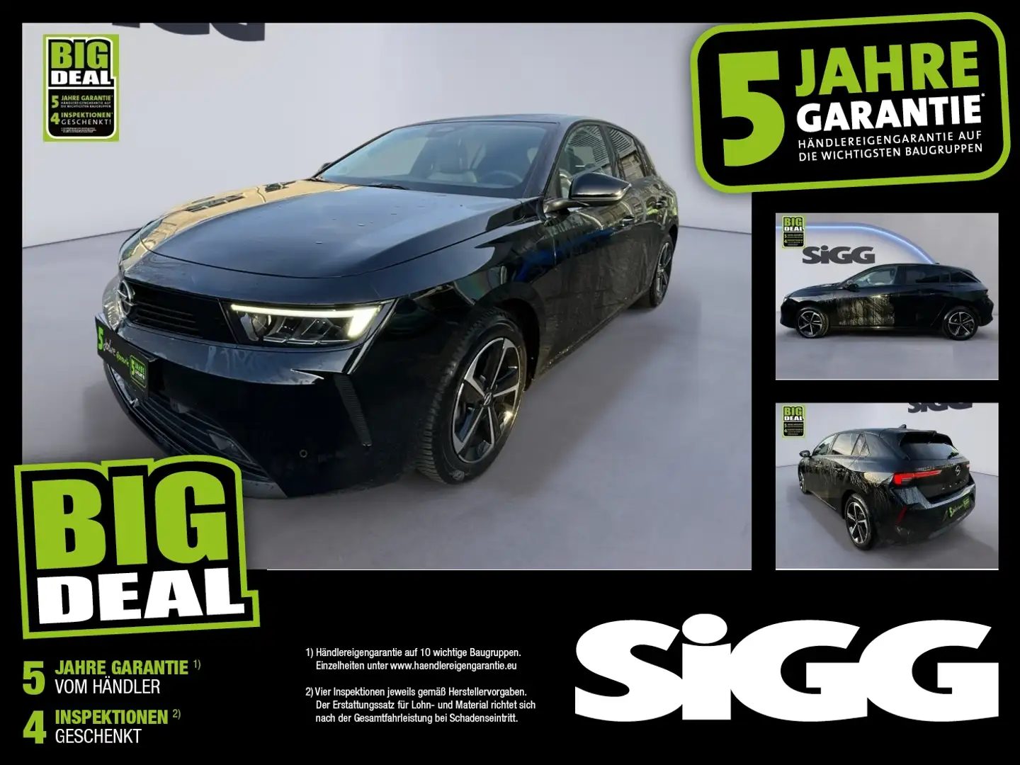 Opel Astra L 1.2 Turbo Edition DynLicht Fernlichtass. Schwarz - 1