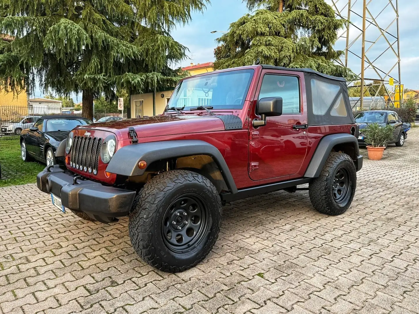 Jeep Wrangler 3.8 Sport Auto Rosso - 1