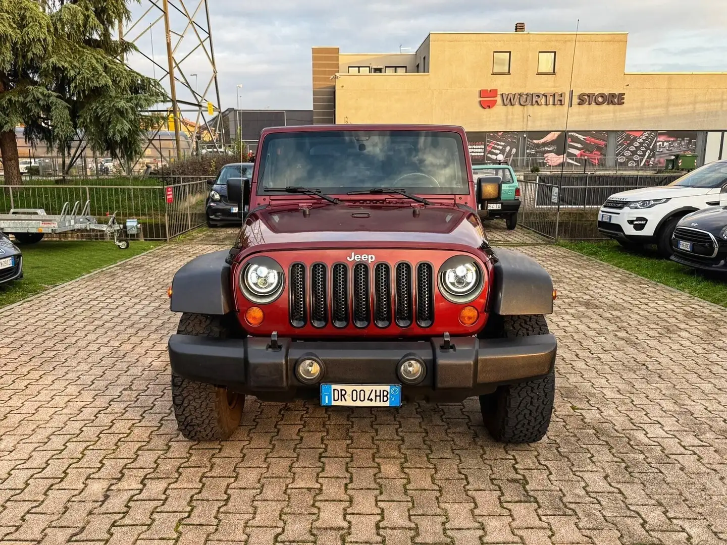 Jeep Wrangler 3.8 Sport Auto Rosso - 2