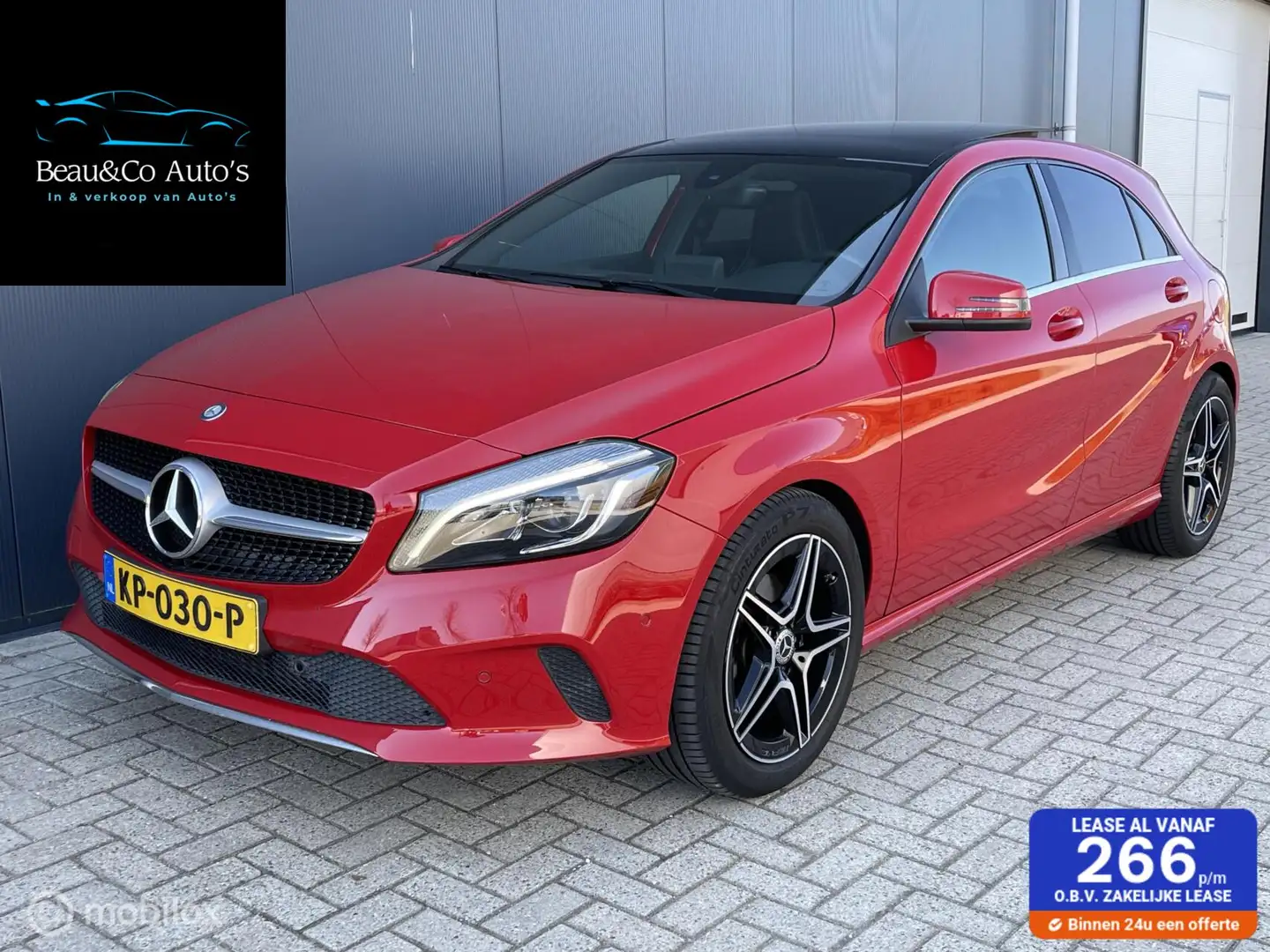 Mercedes-Benz A 160 Ambition|Automaat|Amg velgen|Netjes! Rojo - 1