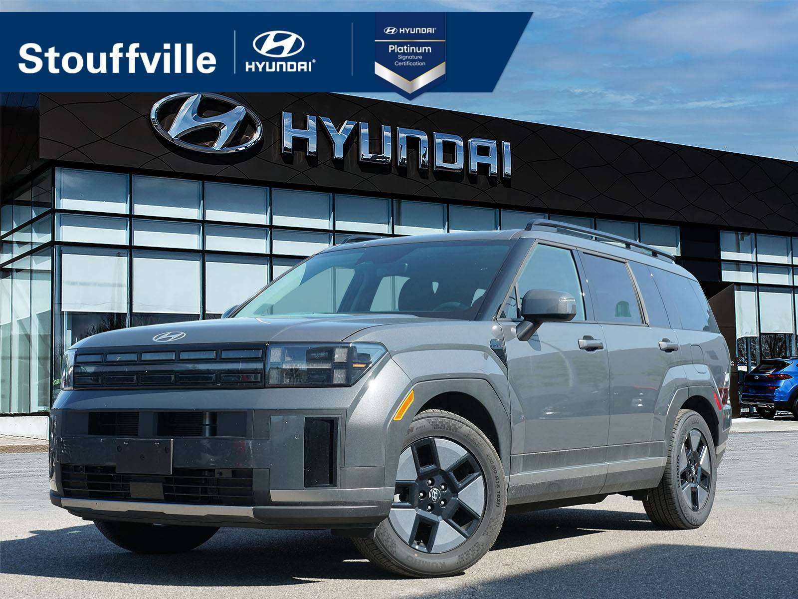Gray 2026 Hyundai Santa Fe Hybrid SUV / Crossover Automatic
