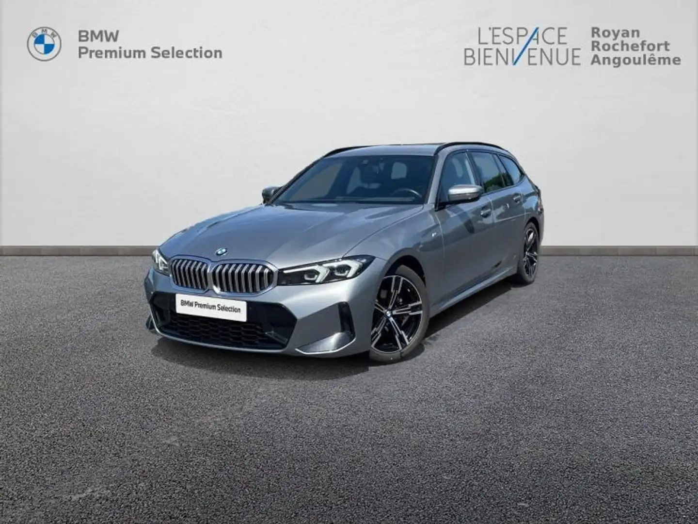 BMW 318 318dA 150ch M Sport Gris - 1