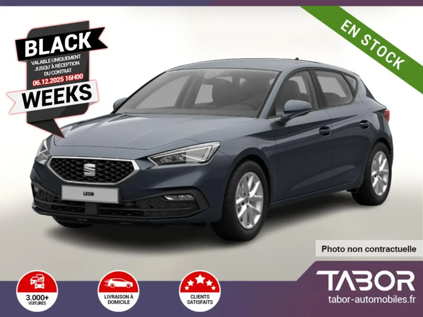 SEAT Leon 1.5 TSI 115 Style Matrix ACC 3ZClim Gris - 1