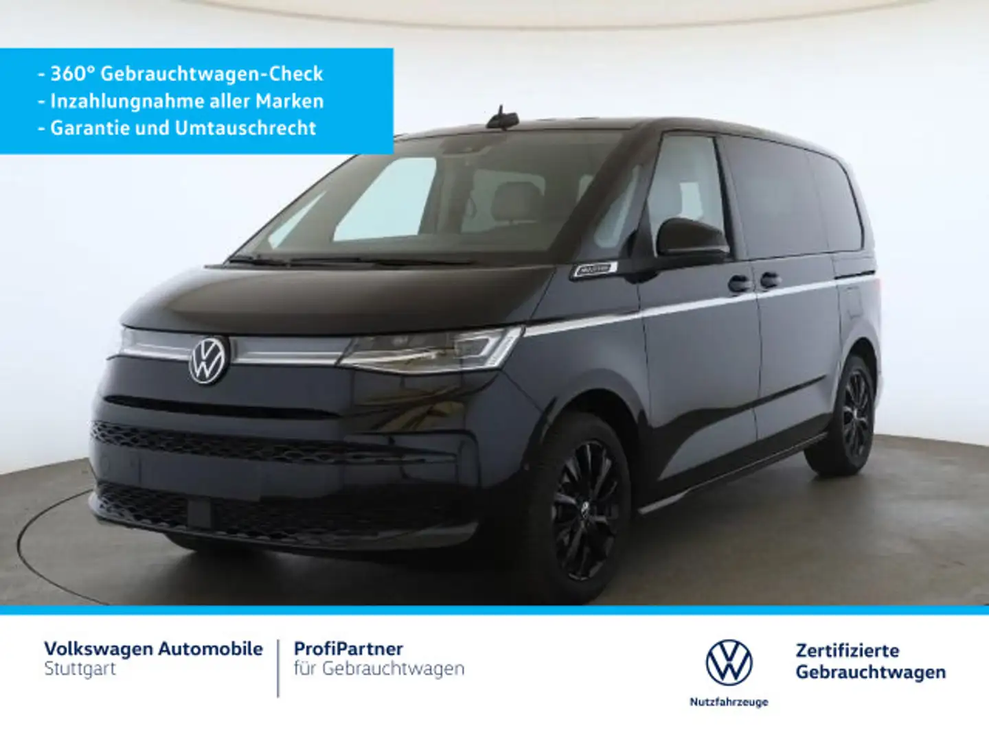 Volkswagen T7 Multivan 2.0 TDI Style KÜ Schwarz - 2