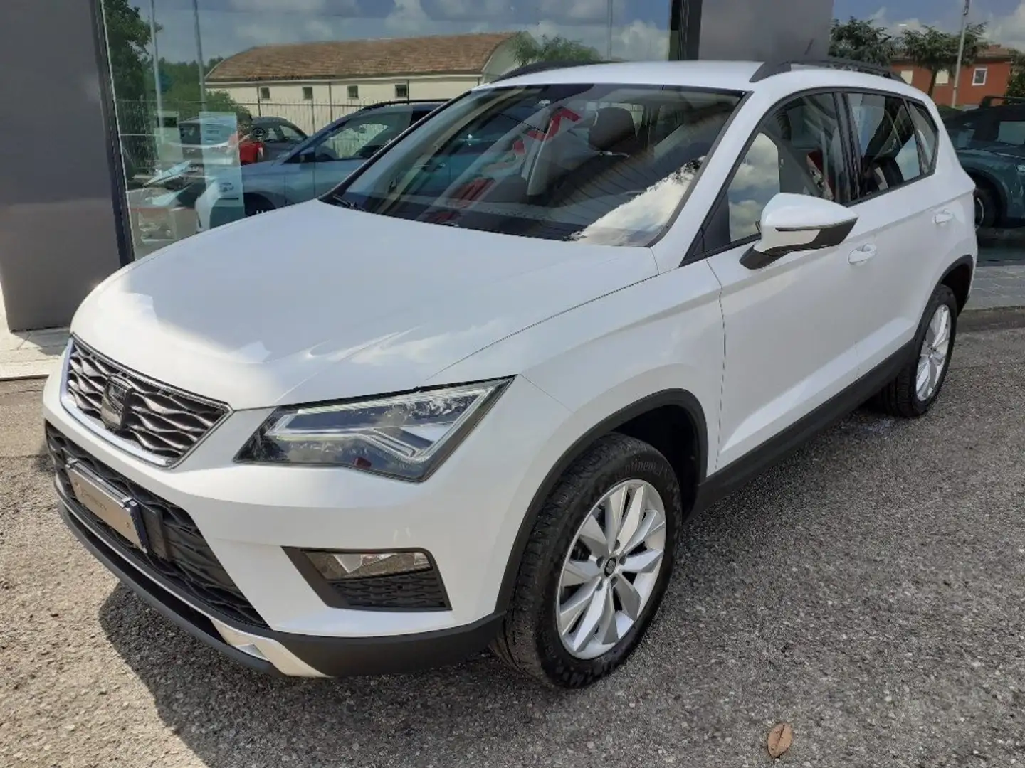 SEAT Ateca 1.4 EcoTSI KM CERTIFIC-GARANZIA-1°PROP Bianco - 2