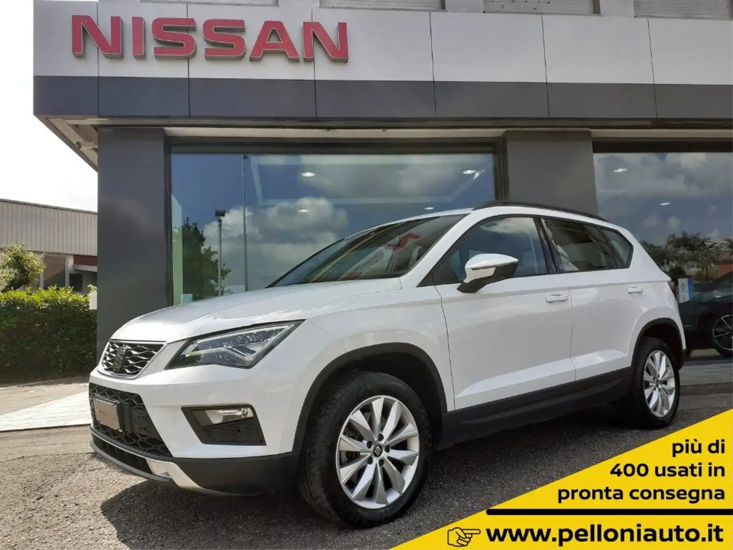 SEAT Ateca 1.4 EcoTSI KM CERTIFIC-GARANZIA-1°PROP Bianco - 1