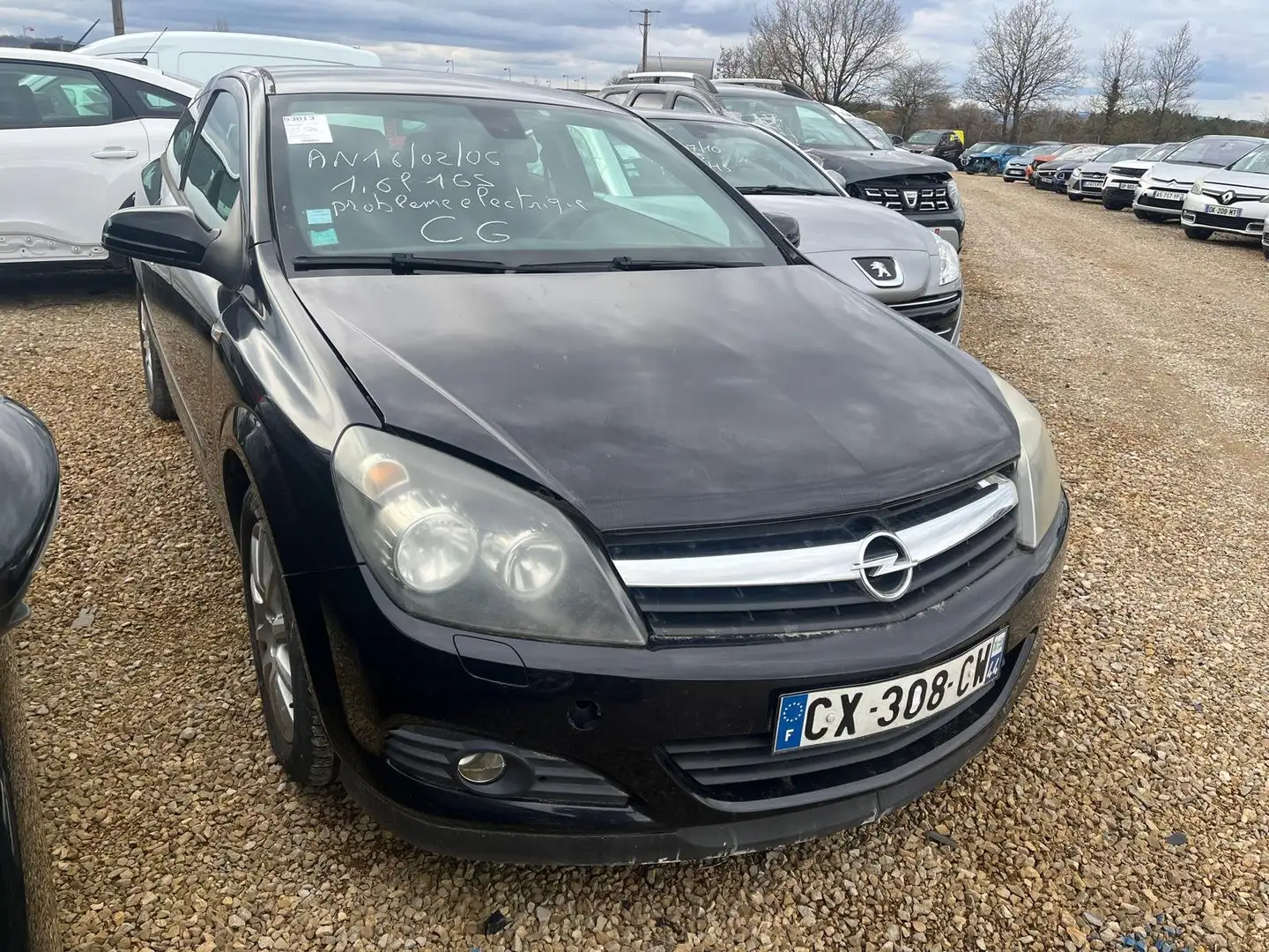 Opel Astra 1.6i 105 / CX308 Noir - 1