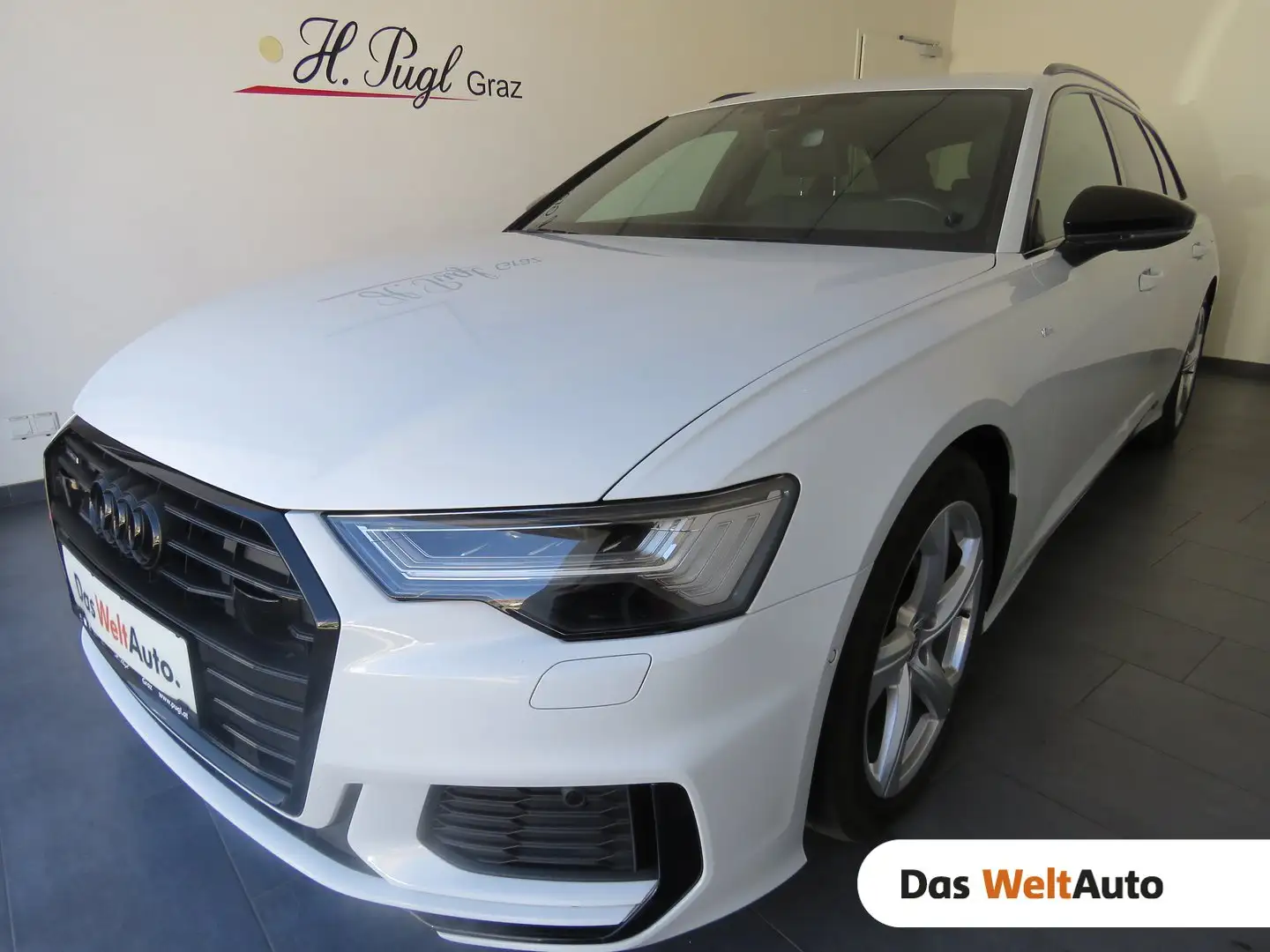 Audi A6 50 TFSI e quattro S line Blanc - 1