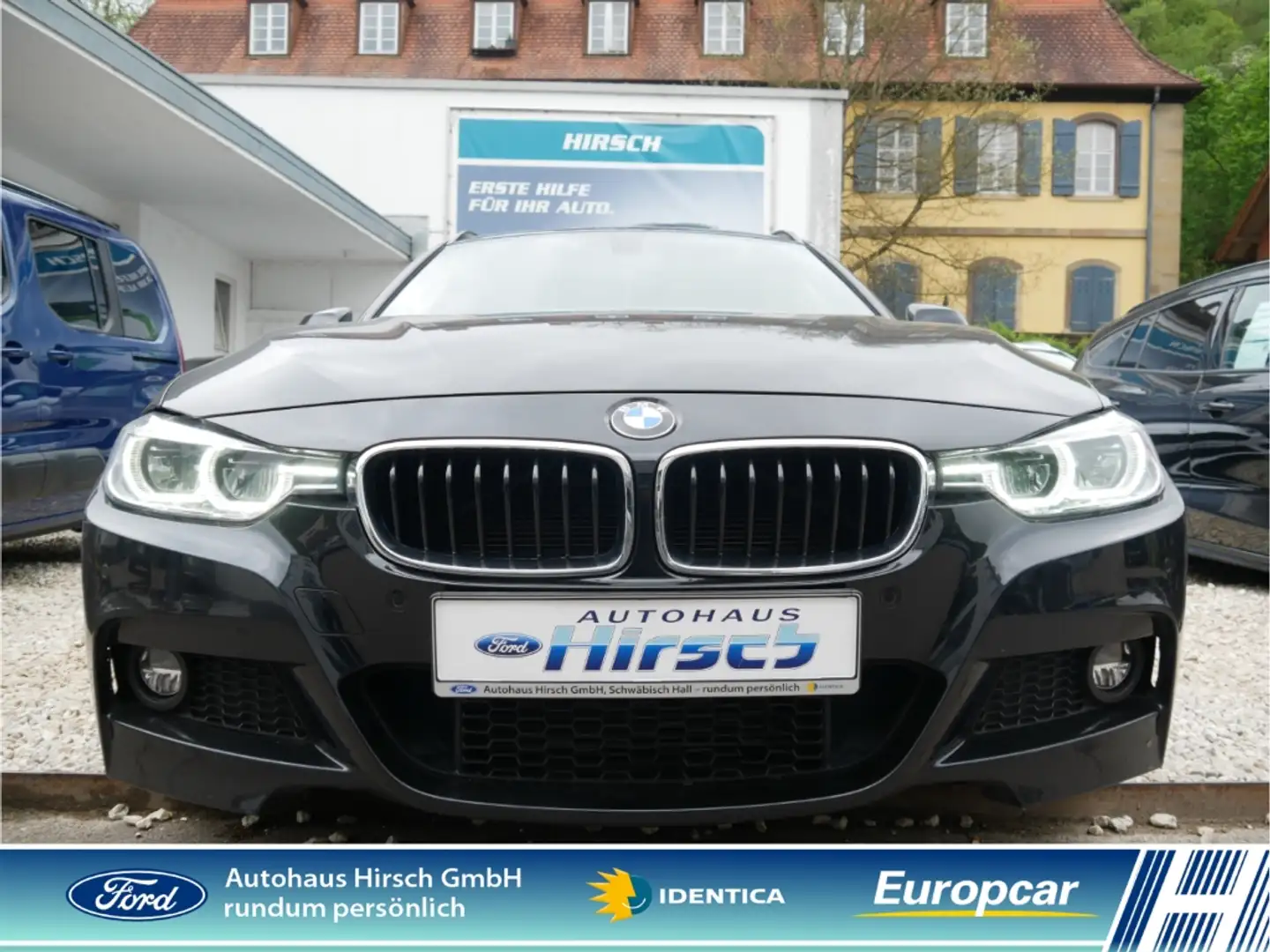BMW 318 M Sport Touring Sportpaket Navi Leder Harman Kardo Schwarz - 2