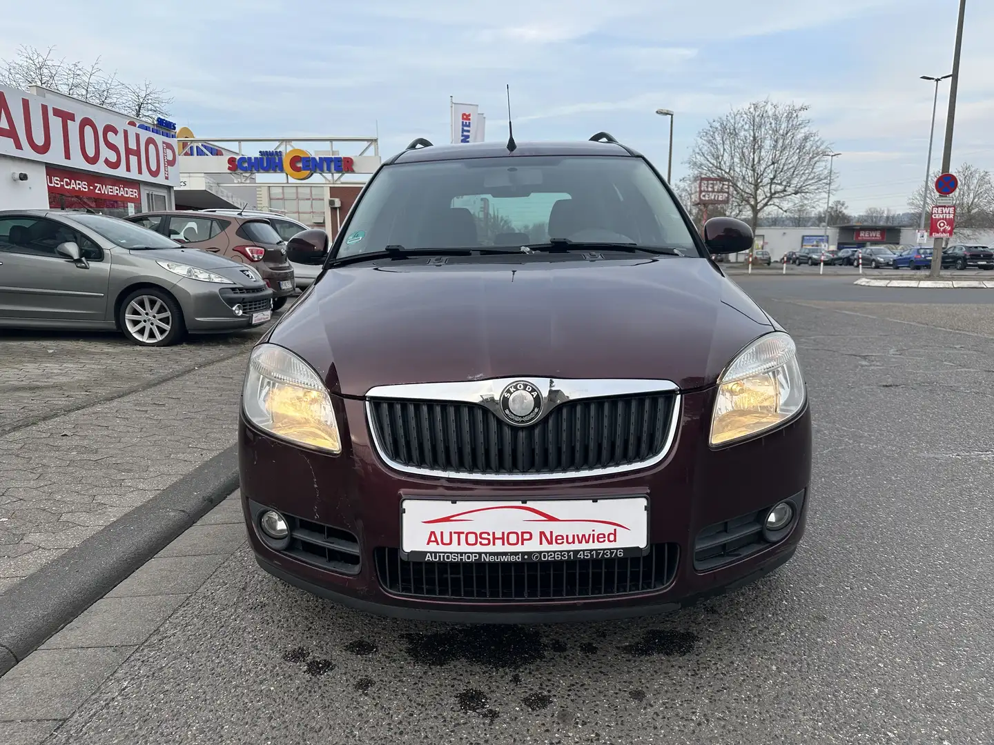 Skoda Roomster Style Plus Edition Tüv neu+Shz+Klima Rouge - 2