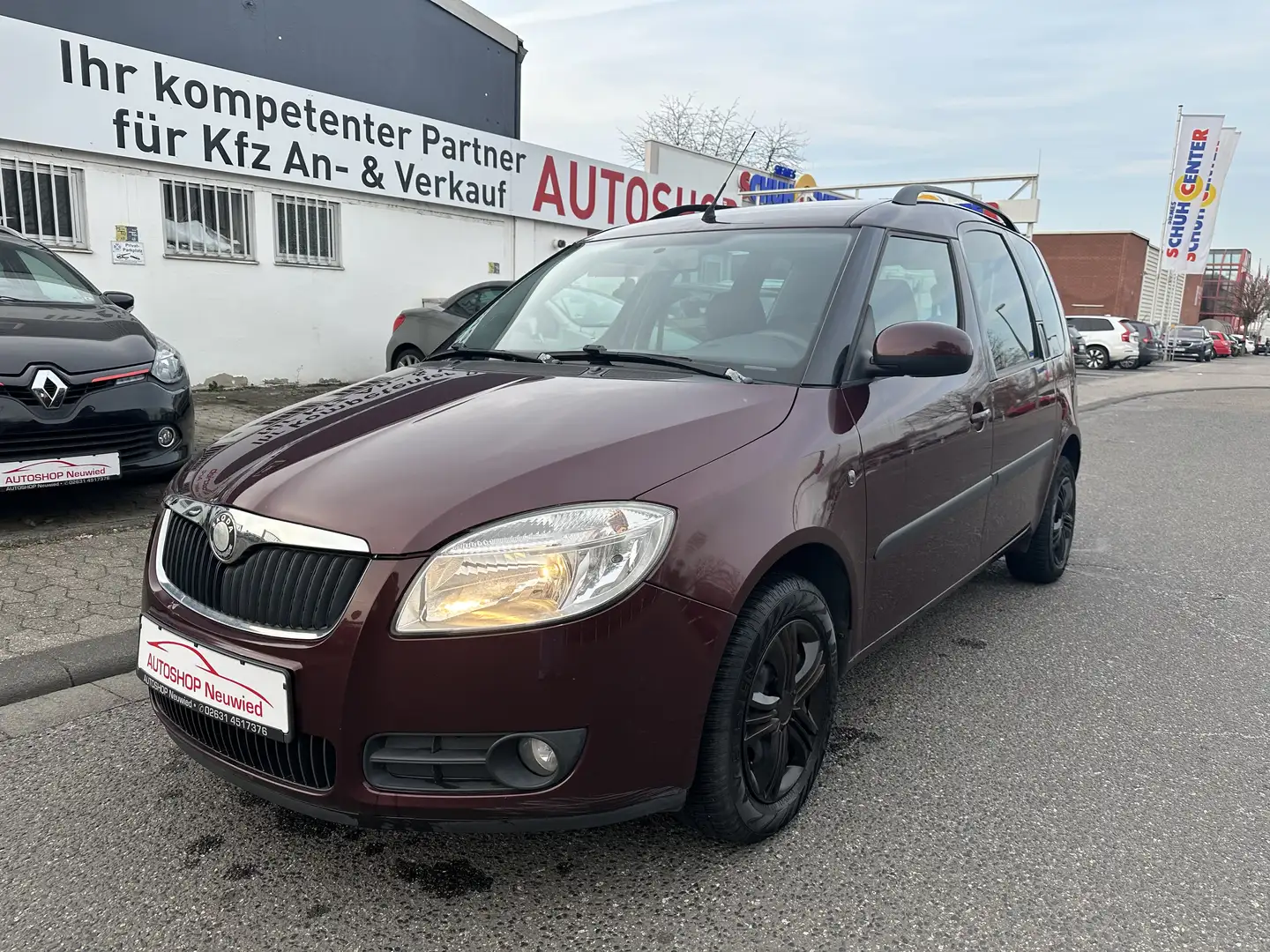 Skoda Roomster Style Plus Edition Tüv neu+Shz+Klima Rouge - 1