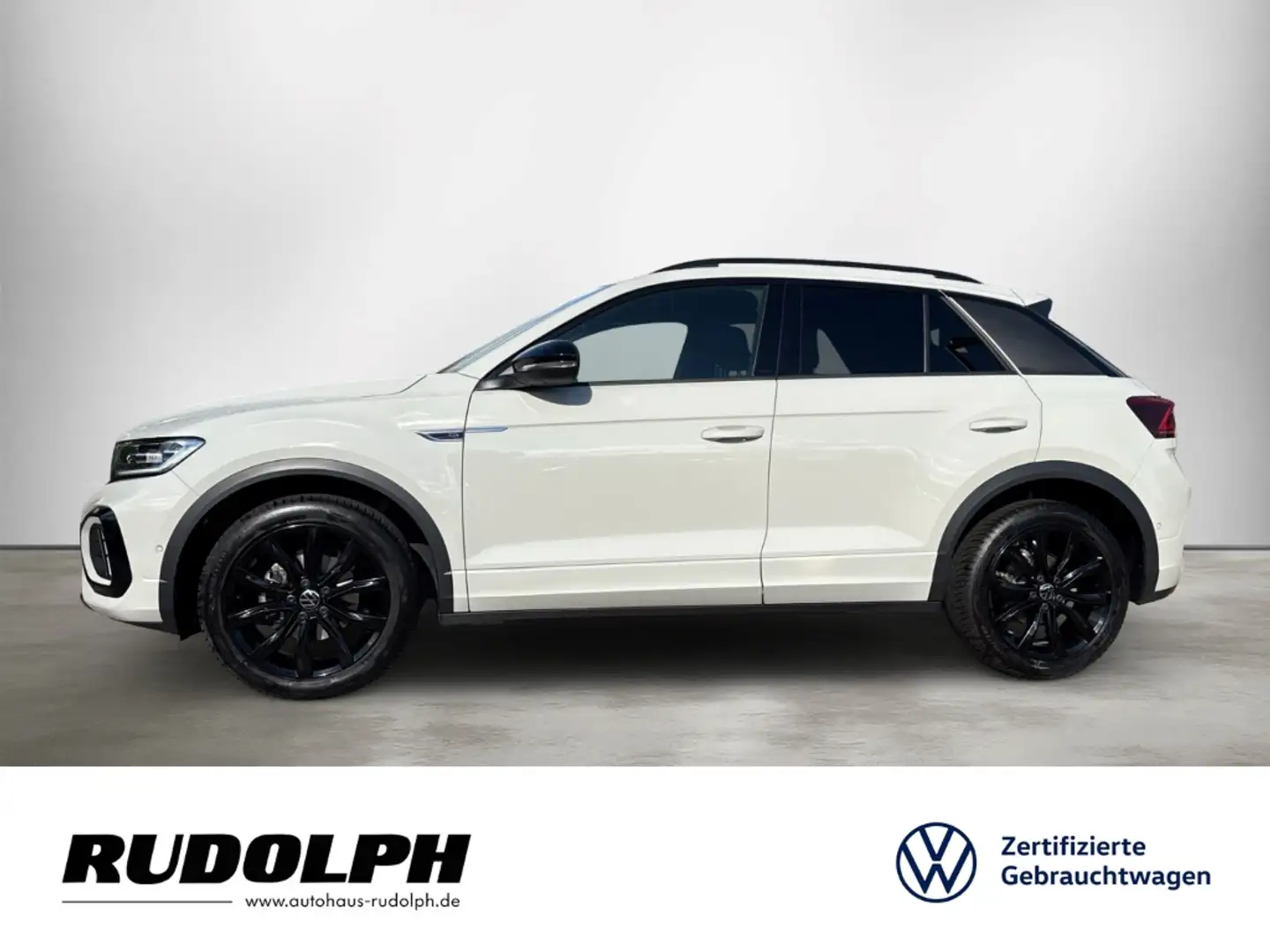 Volkswagen T-Roc R-Line 1.5 TSI DSG LED BT ACC Navi SHZ PDC Fernlic Grau - 2