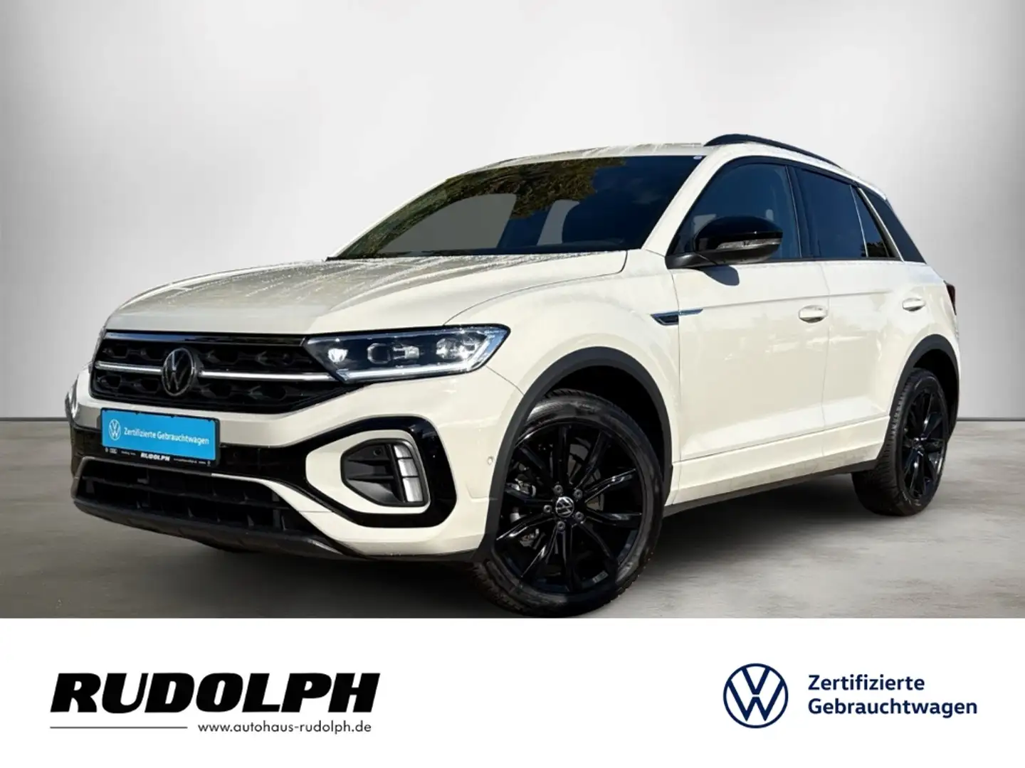 Volkswagen T-Roc R-Line 1.5 TSI DSG LED BT ACC Navi SHZ PDC Fernlic Grau - 1