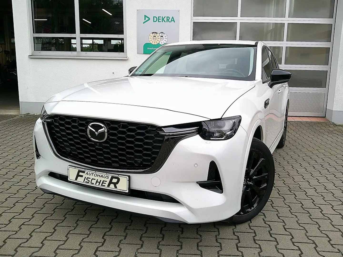 Mazda CX-60 e-SKYACTIV-D 254 Homura PANO/AHK/BOSE/LEDER Weiß - 1