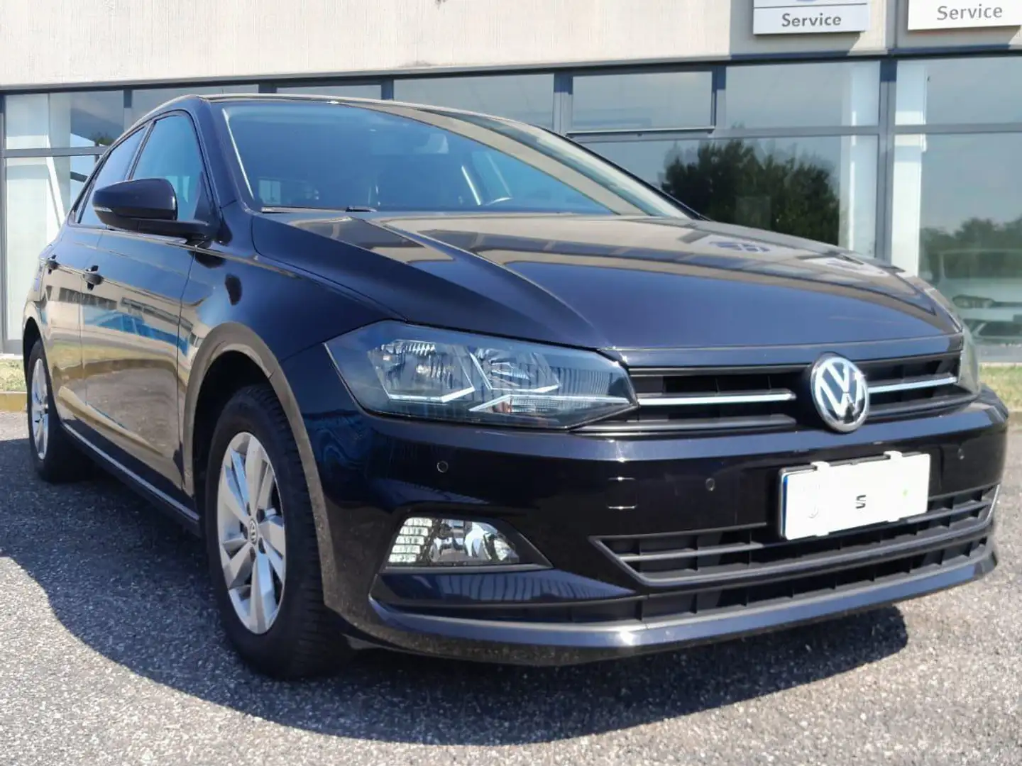 Volkswagen Polo Polo VI 2017 5p 1.6 tdi Comfortline 80cv Nero - 1
