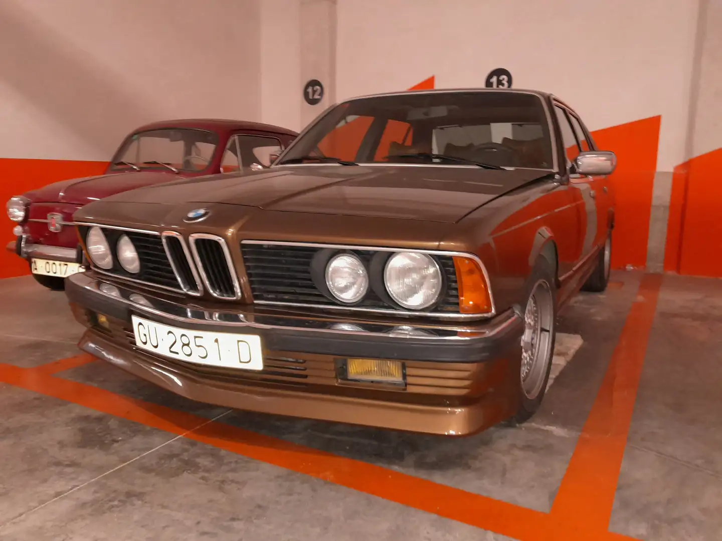 BMW 735 735i manual Marrón - 2