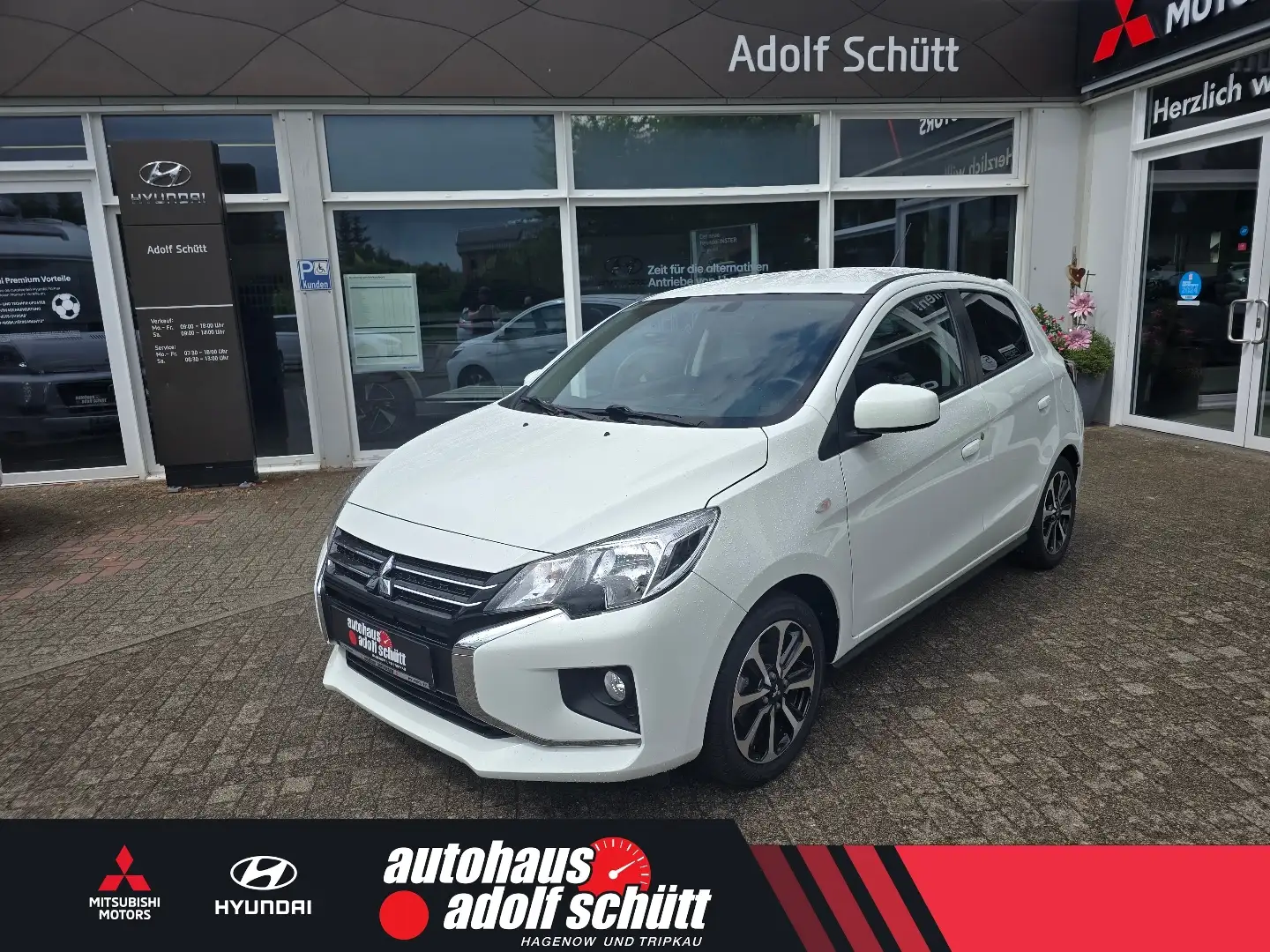 Mitsubishi Space Star Select+ 1.2 MIVEC ClearTec 5-Gang Weiß - 1