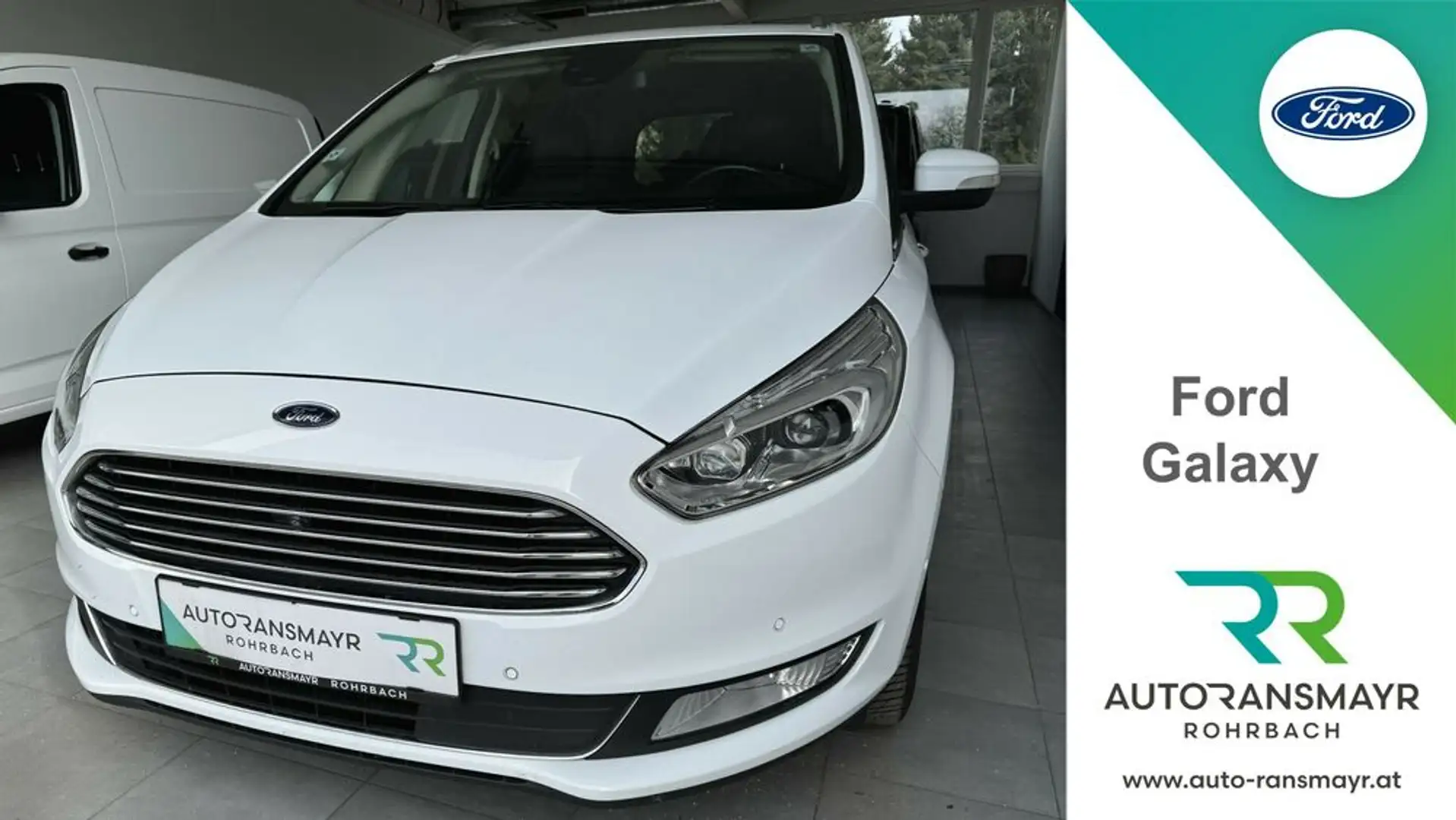 Ford Galaxy Titanium Blanc - 1
