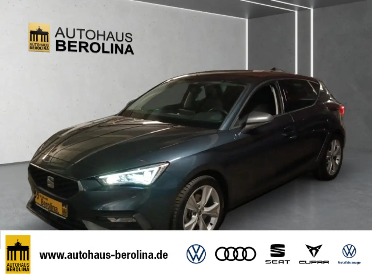 SEAT Leon 1.0 eTSI FR DSG *ACC*Vision+*NAV*SHZ* Szürke - 1