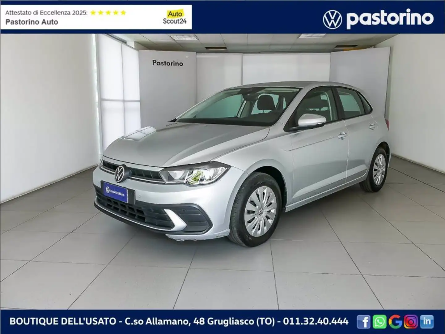 Volkswagen Polo 1.0 EVO 80CV Gri - 1