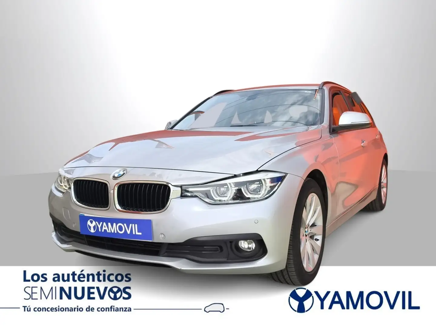 BMW 318 318d Touring Plateado - 1